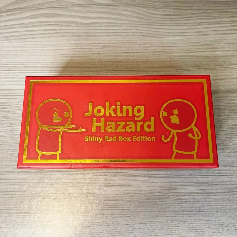 Joking Hazard Shiny Red Box Edition Party Card Game Cyanide & Happiness Complete